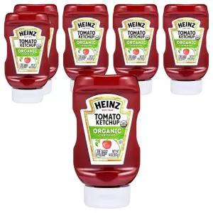 하인즈 유기농 토마토 케찹, 397g, 6개