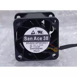 램방열판 SANYO DENKI 9GA0312P3K0031 San Ace 38 DC 12V 062A 38x38x28mm 서버 쿨링 팬용
