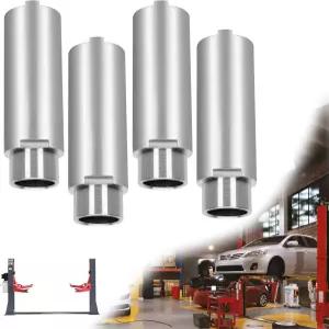 2포스트 트용 6인치 톨 스택 익스텐션 어댑터 핀 직경 49mm 용량 12 000파운드 러닝 보드가 장착된 SUV 및