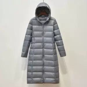 경량 롱패딩 오리털 블랙 롱패딩덕다운 말뚝 점퍼 자켓 여자