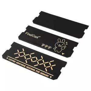램방열판 FinalCool NB02 구리 노트북 메모리 히트싱크DDR5 DDR4 DDR3 2개용 쿨러 히트싱크