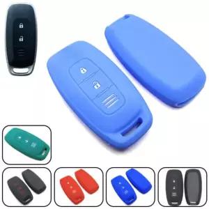 호환  닛산 엑스트레일 X-트레일용 A 실리콘 자동차 리모컨 스마트 키 케이스 커버 홀더
