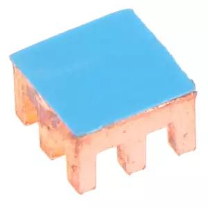 램방열판 구리 미니 방열판 메모리 RAM 접착 백 쿨링 MOS IC 칩셋 라디에이터 쿨러 5개