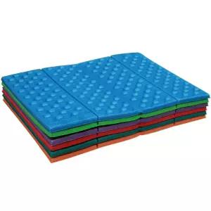 접이식매트리스 토퍼 야외 캠핑 피크닉 좌석 매트 폼 방지 수분 패드 여행 하이킹 낚시 쿠션 장비