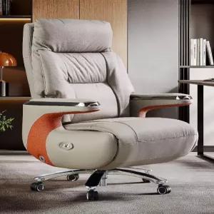 가죽 의자  경량 럭셔리 고급 사무용 컴퓨터 게이밍 가정용 환기 및 난방