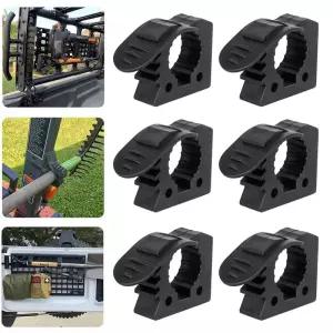 배관행거 클램프 퀵릴리즈 거치대 걸이 걸게 고무 루프 랙 118인치~142인치 원형 튜브 UTV ATV 보트 밴 벽