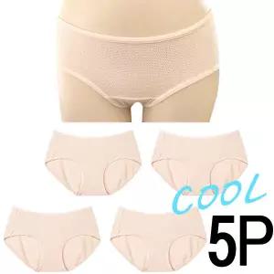 [보리보리/마이핏]모달 통기성 삼각팬티 5P 여름속옷 시원한팬티