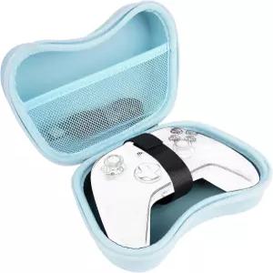 Xbox 시리즈 X/S 닌텐도 스위치 프로 휴대용 가방 보호용 하드 쉘 보관 케이스(블루)와 호환되는 링크 디어