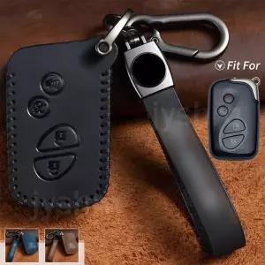 호환  렉서스 IS LX GX CT200h용 A 가죽 자동차 리모컨 키 케이스 커버 쉘 스킨 백