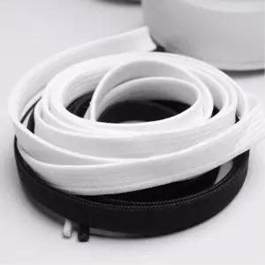 스니커즈 신발끈 운동화끈 평끈 우동끈 교체용 패션끈 블랙 화이트 2P 세트