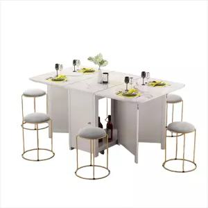 이동형 주방 테이블 접이식 아일랜드 식탁 간이 홈바