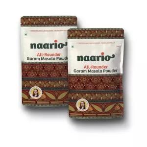 나오리오 가람 마살라 올 라운더 홈 메이커 라지니가 제작 100 천연 무보존료 모든 재료를 완벽하게