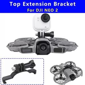 DJI NEO 2 드론 탑 익스텐션 브래킷 Insta360 GO3S/Go Ultra 카메라 고정 지지대 홀더 베이스 Neo2 마운트