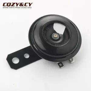호환  블랙 12V 경적 GY6 50cc 125cc 150cc 스쿠터 ATV 카트 139QMB 152QMI 157QMJ
