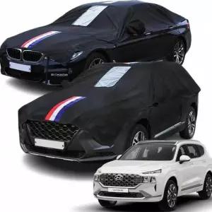 성에방지 더뉴싼타페 자동차커버 하프커버 덮개 싼