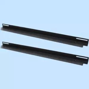 NM-SBA01 서버랙 가이드 앵글 블랙 좌우 한세트 랙 레일 가이드 블랙 좌우 세트 장착용 랙 슬라이