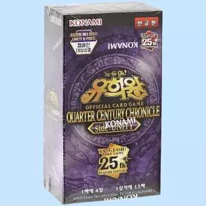 유희왕 카드 부스터팩 쿼터 센추리 크로니클 사이드 유니티 오피셜 TCG 팩