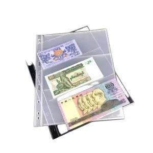 지폐 수집 앨범 기념 화폐 보관 보호 책형 소장 컬렉션