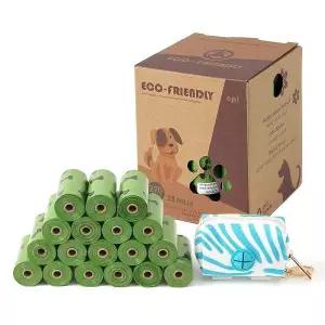 [RIZPICK]강아지 배변봉투 강력 탈취 냄새제거 그린 18롤 애완동물용품