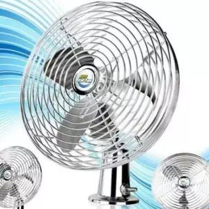 [CAR] 탁상형 메탈 서큘레이터 여름 선풍기 차량용 자동차 소형 클립형