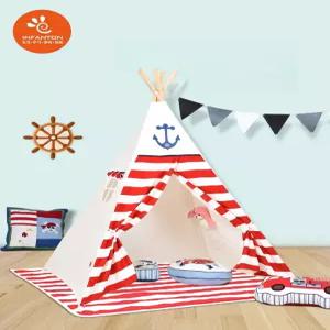 실내용 인디언 텐트 강아지 원터치 대형 인형놀이 인디안 오두막 실내