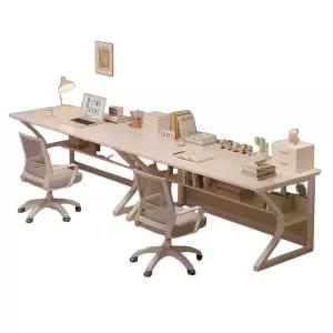 2인용 게이밍 책상 사무실 철제 원목 컴퓨터 테이블