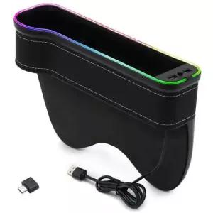 자동차컵홀더 차량용 멀티컵홀더 틈새 사이드포켓 운전석 QC3.0