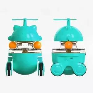 [반려] 반려동물인형 강아지놀이 애견훈련용 반려견유치원 애견훈련용품 블루그린 간식볼 S-1