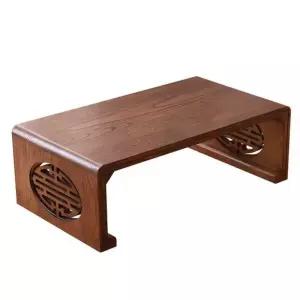 전통 찻상 다과상 레트로좌탁 사각 원목 한옥 반상