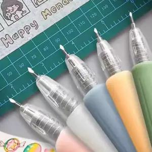 다꾸칼 펜칼 다이어리 꾸미기 미술 준비물 커터칼 펜칼 볼펜칼 다꾸칼