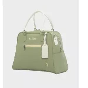 헤지스골프 2025년 여성용 골프백 가방 카키 경량 골프 보스턴백 HZBB-019L