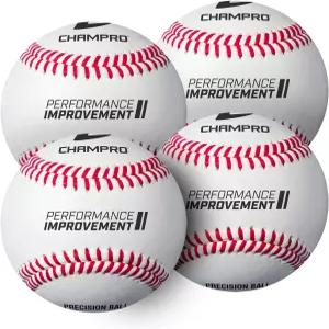 샹프로 트레이닝 야구 4종 세트(흰색 7.5인치)