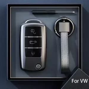 호환  폭스 바겐 Tiguan Passat B5 B6 B7 골프 MK6 Jetta Lavida Skoda Octavia 자동차 키 케이스 커버 용