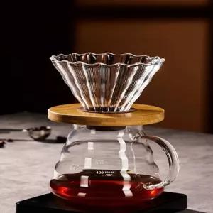 드립커피포트 내려먹는커피 휴대용 소형 홈카페 홈바 글라스포트 유리병 모래시계