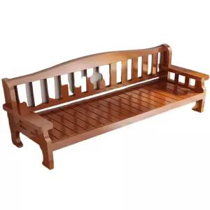 원목소파 딱딱한 평상형 우드 쇼파 화이트 편안한 벤치