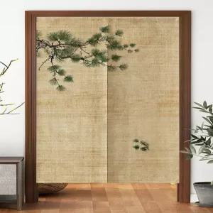 바란스 커튼 파티션 패브릭 일본식 일식 거실