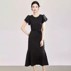 여자 원피스 하계 고퀄리티 머메이드 벨트 퍼프 고급 정장 출근룩 SPO마켓2