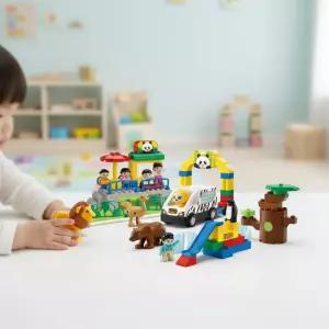 옥스포드 애니멀월드 (소) 동물블록 조립 끼우기 쌓기놀이 블록 AW2802 (102pcs)