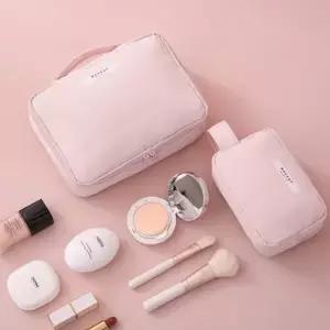 [다잇템] 여성 벌크 메이크업 정리 트립 화장품 워터프루프 파우치