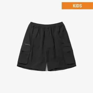 뉴에라키즈 키즈 이지 밴딩 숏 팬츠 블랙 176165