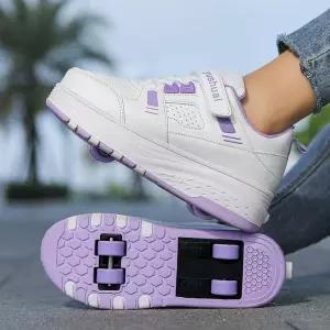 롤러 신발 전동휠 바퀴 스케이트슈즈 투휠 출퇴근용 보드형