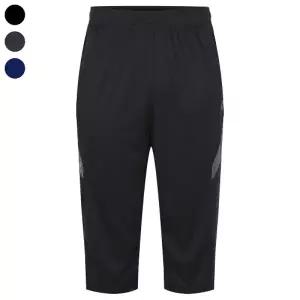 남자 여름 시원한 에어 쿨링 7부 트레이닝 팬츠 CD-L-PT-Q005-블랙