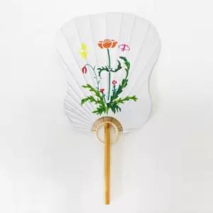 초등생수업 스텐실 민화부채 만들기 1인용 어린이집 복지관미술 사계절 체험활동 숙제