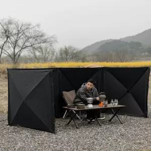 캠핑 바람막이 윈드스크린 방풍 가림막 텐트용 방풍벽 휴대용 캠핑용