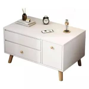 미니 좌식 화장대 거울 서랍 간이 수납 소형 낮은 접이식 리프 원룸 수납형 테이블 서랍형