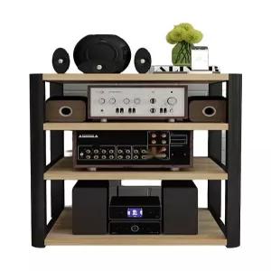 오디오 스탠드 랙 선반 스키커 검정색 다이 장식장