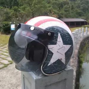 소두핏 헬멧 빈티지 대형 4XL 하프 반모 오픈페이스 스쿠터 바이크용