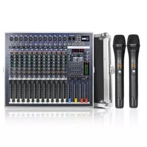 오디오믹서 음향기기 콘솔 무대 공연장비 야외 마이크 앰프 스마트 노이즈캔슬링