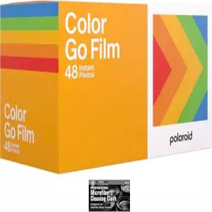 폴라로이드 Go 컬러 필름 - 48장의 사진 천이 있는 더블 팩 벌크 카메라 전용 i-Type 또는 600 호환되지
