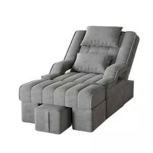 안마의자 발마사지의자 전동 안마 다기능 고밀도 인체공학설계 패브릭 통기성 네일샵